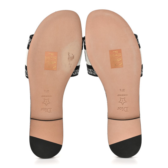 【DIOR】Mule Dway ミュール 〜New Yorkモチーフ〜 DIOR Mule Dway Dioramour - Black White