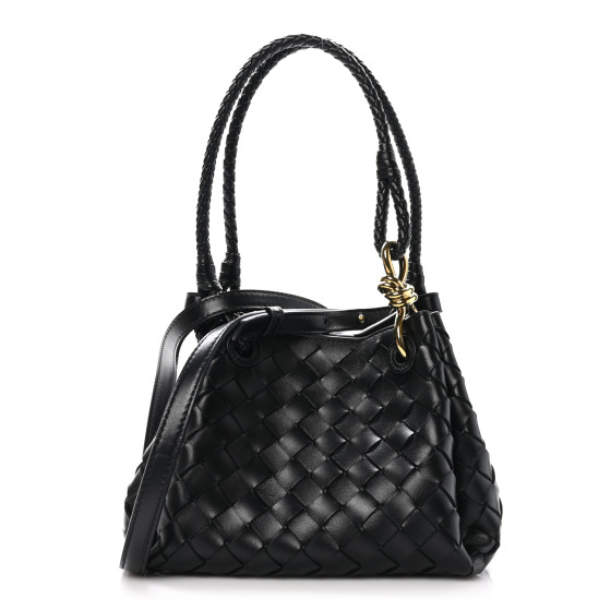 BOTTEGA VENETA Nappa Intrecciato Small Parachute Shoulder