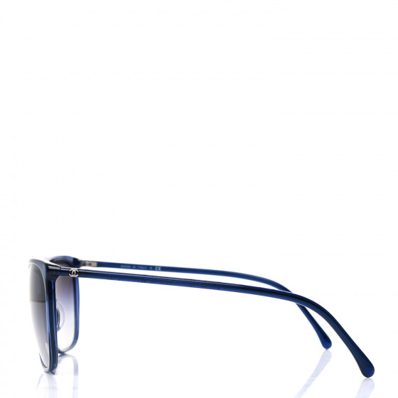 CHANEL CC Sunglasses 5277-A Blue 790849 | FASHIONPHILE