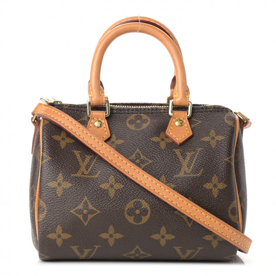 LOUIS VUITTON Monogram Nano Speedy 894059 | FASHIONPHILE