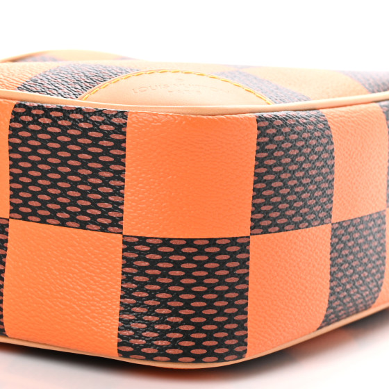 LOUIS VUITTON Damier Pop Chess Messenger Orange 1464109