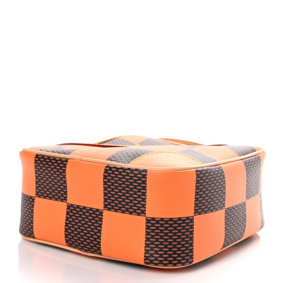 LOUIS VUITTON Damier Pop Chess Messenger Orange 1464109