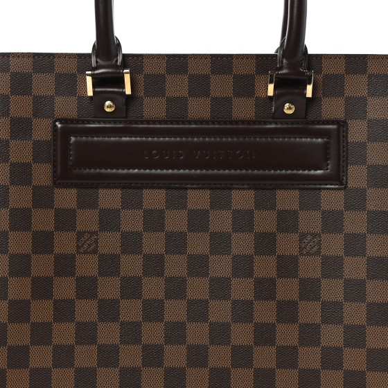 【希少】 LOUIS VUITTON Damier Ebene Venice Sac Plat GM LOUIS VUITTON Damier Ebene Venice Sac Plat GM 431040