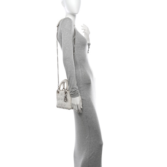 【ヴィンテージ】Rank:S☆Dior White Mini Cannage バック BUYMA VINTAGE 中古 【ヴィンテージ】Rank:S☆Dior White Mini