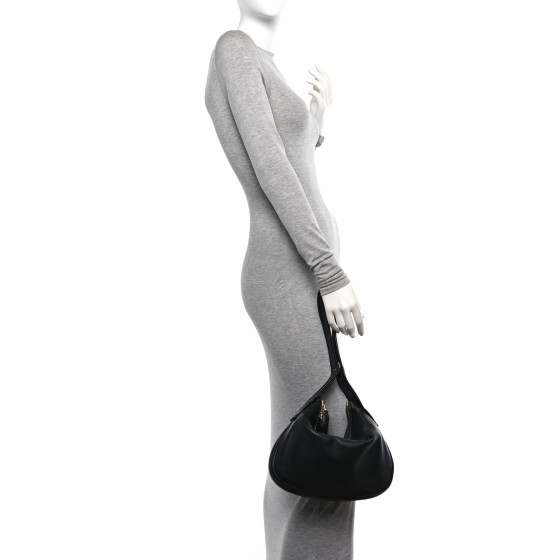 ショルダーバッグ・ポシェット VALENTINO Black nappa leather small Go-Hobo shoulder bag VALENTINO GARAVANI Nappa Small Go-Hobo Black 1539300