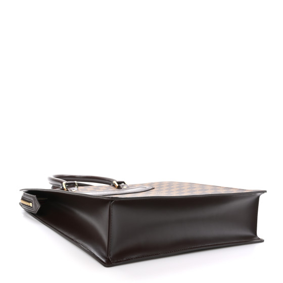 【希少】 LOUIS VUITTON Damier Ebene Venice Sac Plat GM Louis Vuitton Damier Canvas Venice Sac Plat Bag | Yoogi's Closet