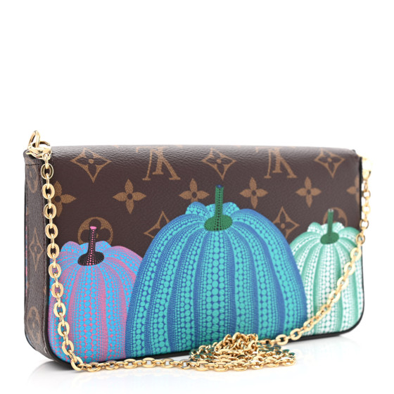 LOUIS VUITTON LV X YK Monogram Pumpkins Pochette Felicie