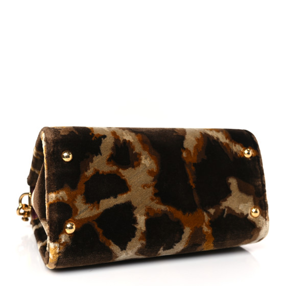 【VIP価格】DOLCE & GABBANA Giraffe Gold Welcome Bag Dolce & Gabbana Elegant Giraffe Pattern Welcome Bag with