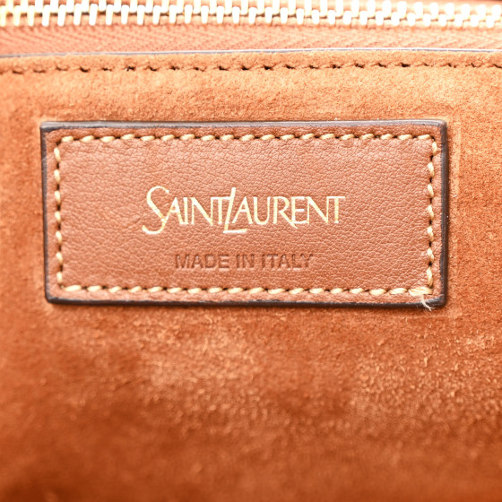 SAINT LAURENT Calfskin Y Tote Brick 1643014 | FASHIONPHILE