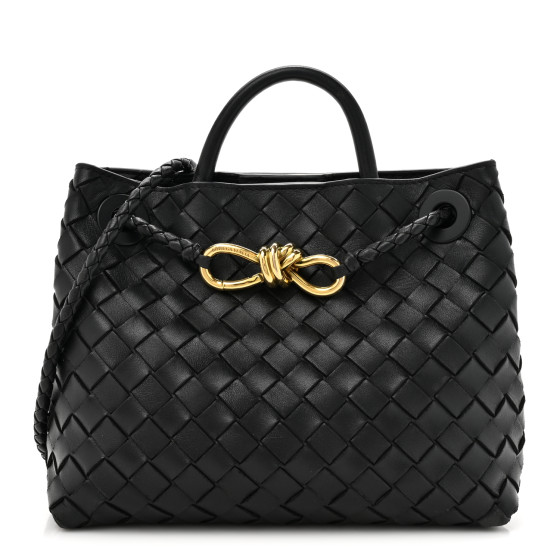 BOTTEGA VENETA Nappa Intrecciato Small Andiamo Shoulder Bag