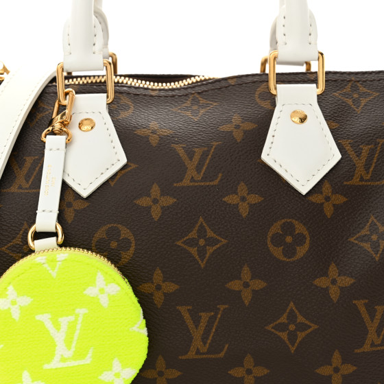 【希少】 LOUIS VUITTON LV Match Monogram Speedy Bandouliere LOUIS VUITTON Monogram LV Match Speedy Bandouliere 25 White