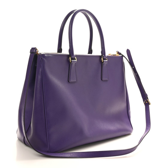 【   Agape様  専用⠀】PRADA PRADA Saffiano Medium Galleria Double Zip Tote Viola 1642361