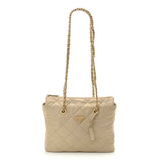 PRADA Re-Nylon Impuntu Quilted Re-Edition 1995 Chaine Medium