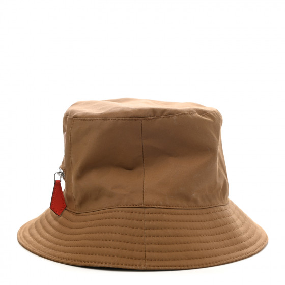 HERMES Gabardine Cotton Swift Bob Elvis Robot Bucket Hat 59