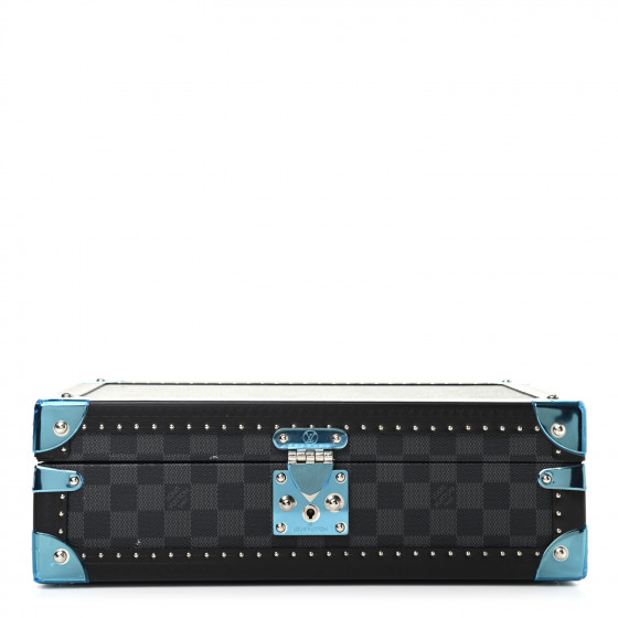 LOUIS VUITTON Damier Graphite 8 Watch Case 878981 | FASHIONPHILE