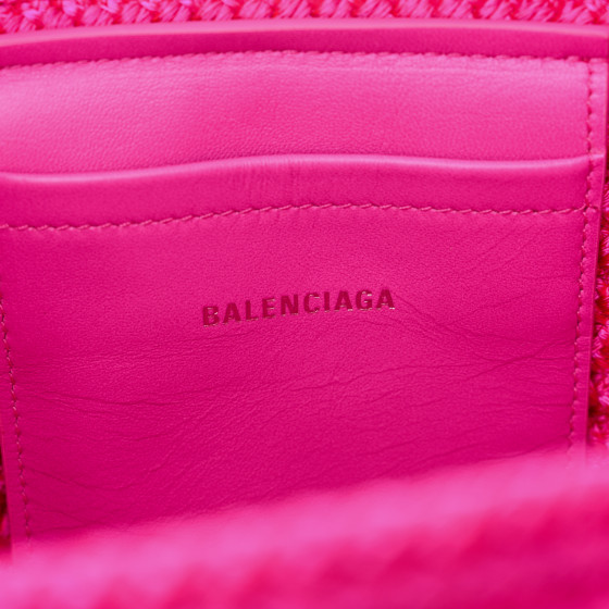 BALENCIAGA ibiza small ピンク Balenciaga Ibiza Small Basket Bag with Strap | Saks Fifth Avenue
