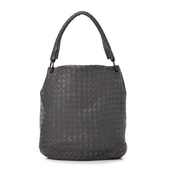 【BOTTEGA VENETA】Intricate Nappa 19 Calf Mini Bucket Bag Bottega Veneta Clasp Intrecciato Napa Bucket Bag - Bergdorf