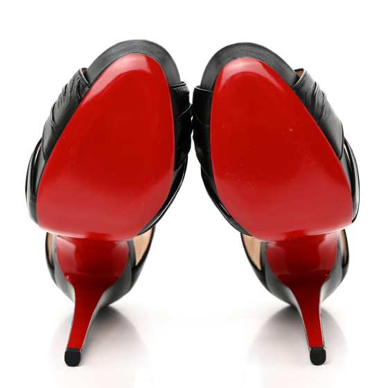 CHRISTIAN LOUBOUTIN Nappa Bandra 140 Pumps 39 Black 1467629