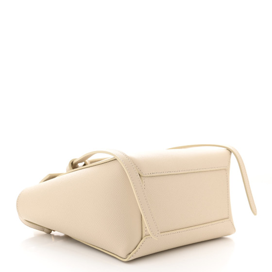 【CELINE直営】廃盤で希少 セール！ BELT NANOサイズ PAMPA CELINE Grained Calfskin Nano Belt Bag Pampa 1470589