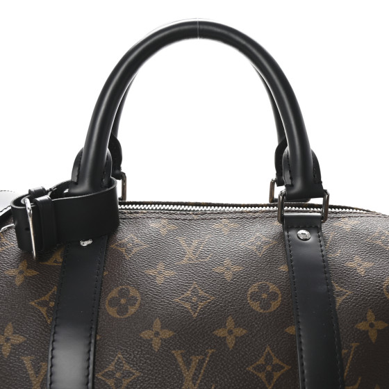 LOUIS VUITTON Monogram Macassar Keepall Bandouliere 55
