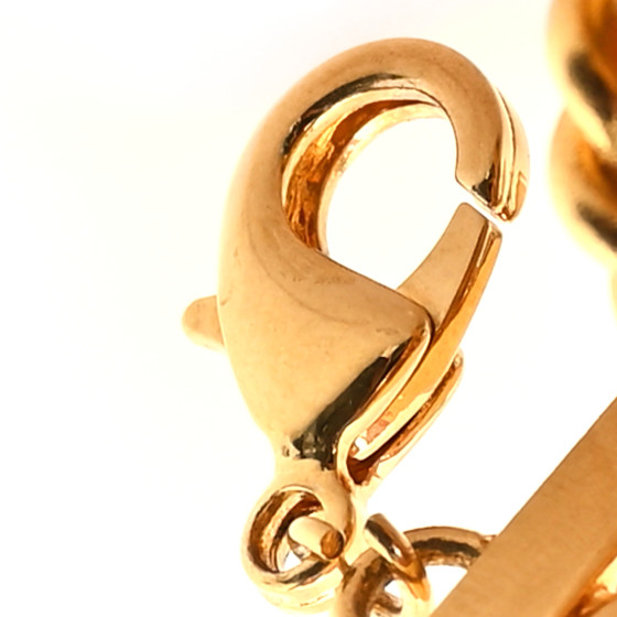 SAINT LAURENT Metal Multi Chain Necklace Gold 1686802