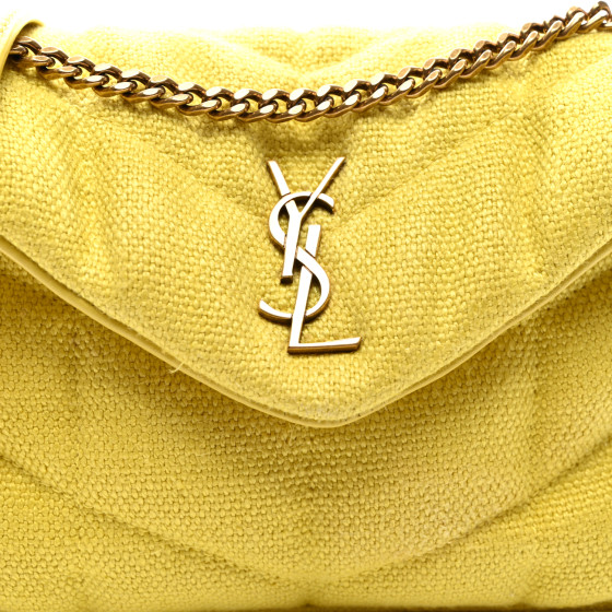 『 louren』LULU SAINT LAURENT Canvas Quilted Toy Loulou Puffer Monogram