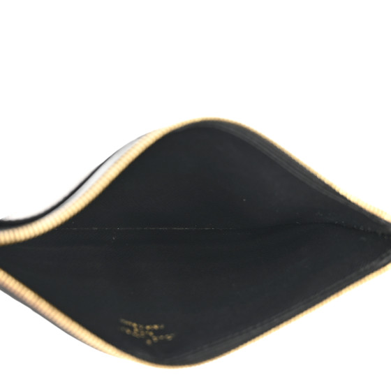 LOUIS VUITTON Monogram Slim Purse Black 1689435 | FASHIONPHILE