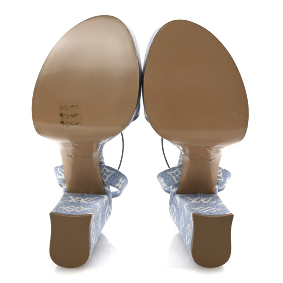 Louis Vuitton デニム プラットフォームサンダル 35 22.5 Louis Vuitton デニム プラットフォームサンダル 35 22.5 - メルカリ