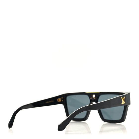 LOUIS VUITTON Acetate Evidence Z1502W Sunglasses Black