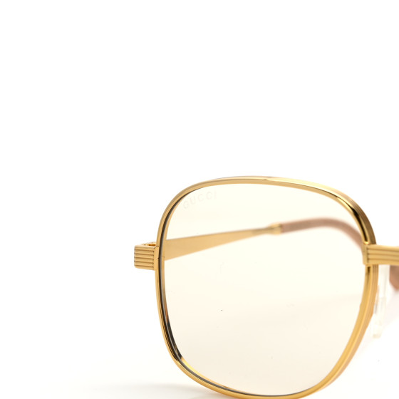 GUCCI ゴールド スクエアサングラスGG0788S 02_6221b4f6-7823-49c5-b767-
