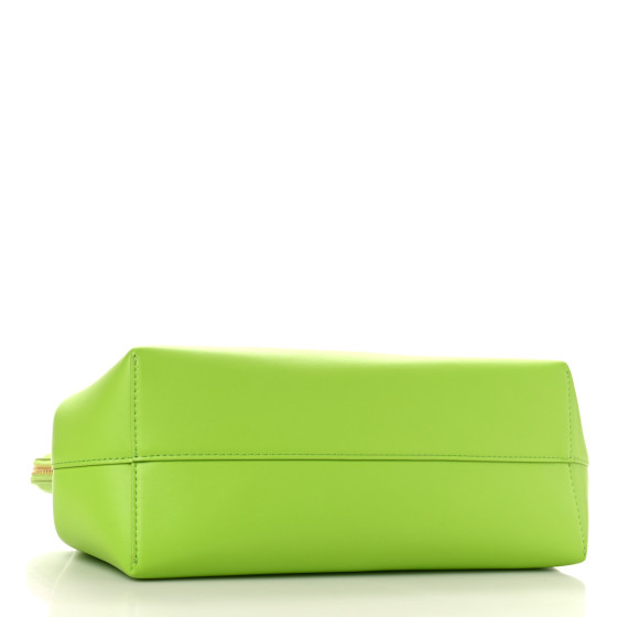MANSUR GAVRIEL Smooth Calfskin M Frame Bag Electric Lime