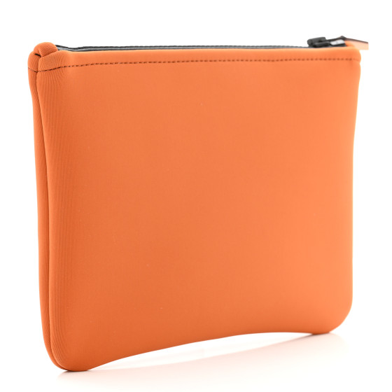 HERMES Neoprene Small Neobain Canoe H Case Tan 1284821