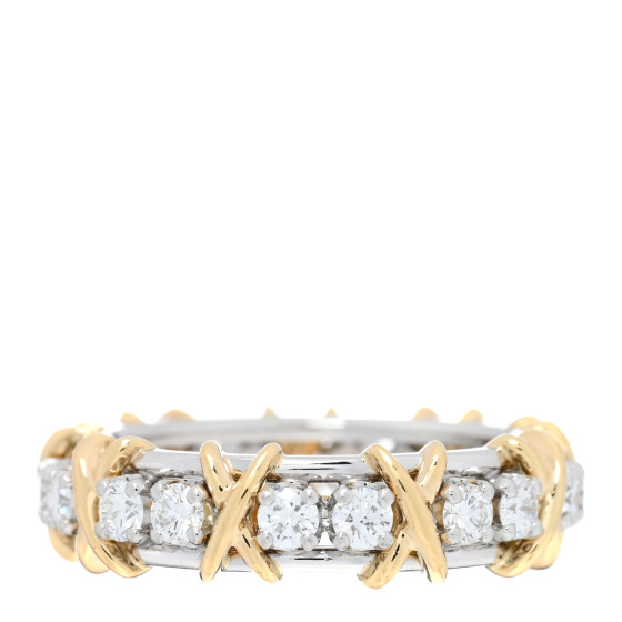 ★満州。計17枚。 TIFFANY Platinum 18K Yellow Gold Diamond Schlumberger