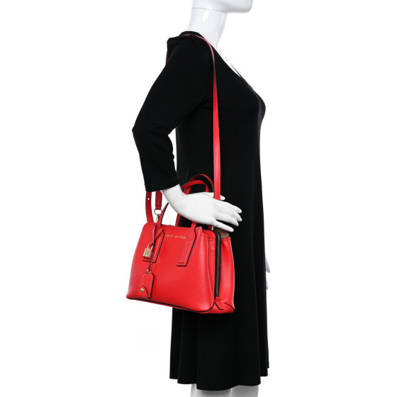 MARC JACOBS Pebbled Calfskin The Editor 29 Tote Red 1426684