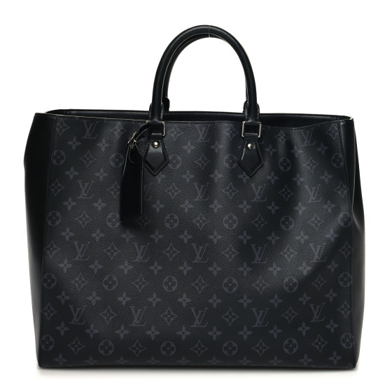 【七福神】LOUIS VUITTON ブラック ビジネスバッグ LOUIS VUITTON Monogram Eclipse Grand Sac 1415469 | FASHIONPHILE