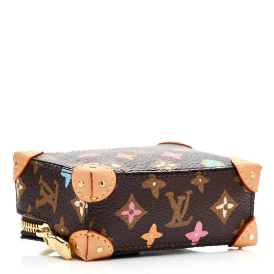 LOUIS VUITTON Monogram Craggy Trunk Bag Charm Key Holder