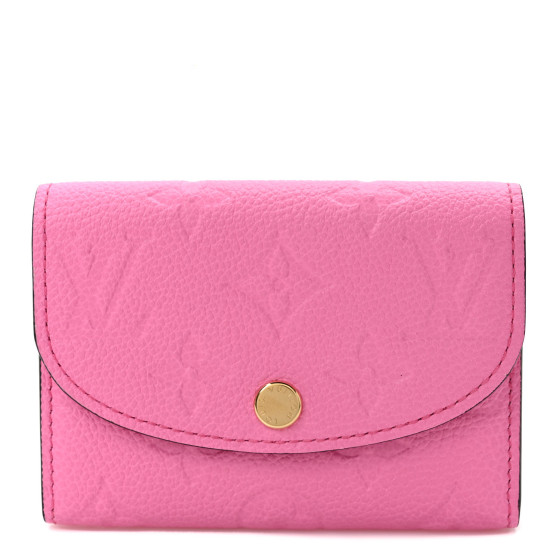 LOUIS VUITTON Empreinte Rosalie Coin Purse Rose Lollipop
