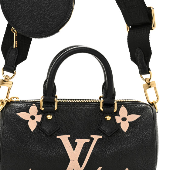 LOUIS VUITTON Empreinte Monogram Giant Papillon BB Black