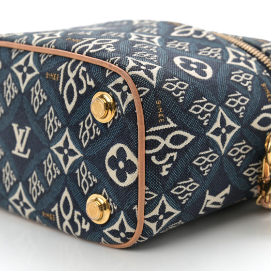 LOUIS VUITTON Jacquard Since 1854 Vanity PM Blue 1661549