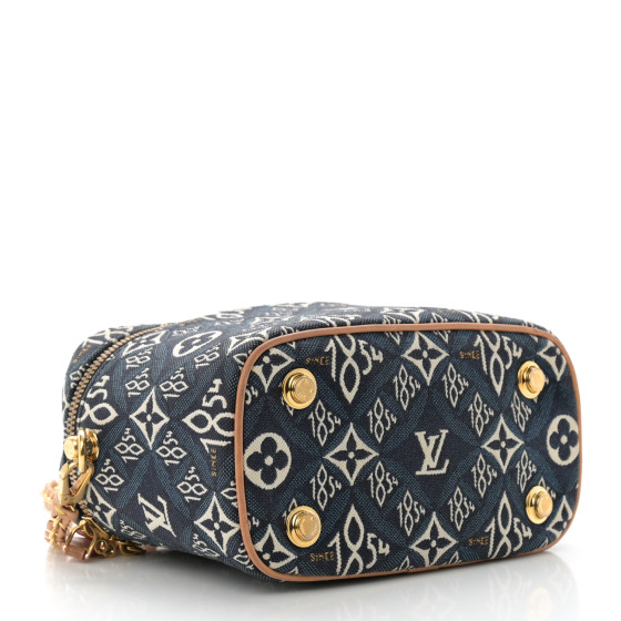 バッグ Jacquard Vanity Bag LOUIS VUITTON Jacquard Since 1854 Vanity PM Blue 1661549