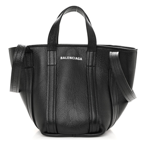 BALENCIAGA Grained Calfskin XS Everyday North South Shoulder