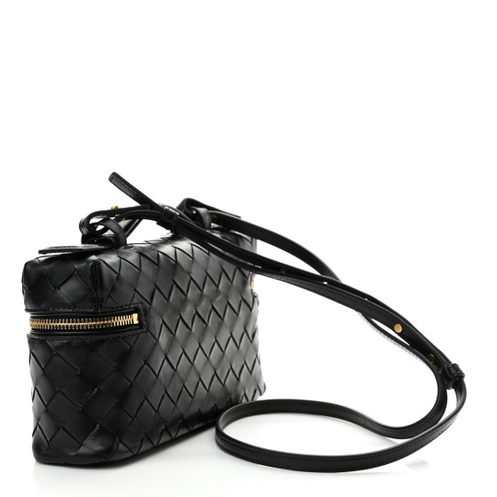 25SS new/BOTTEGA VENETA Bang Bangバニティバッグ Bag Black 25SS new/BOTTEGA VENETA Bang Bangバニティバッグ Bag Black