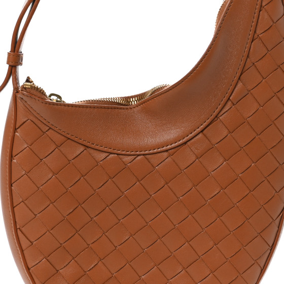 BOTTEGA VENETA Nappa Intrecciato Small Drop Shoulder Bag