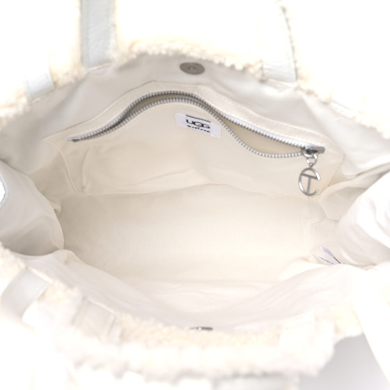 ☆【UGG】☆Telfar x UGG Medium Shopper Crinkle☆White☆ UGG x TELFAR Medium Shopper Crinkle - White