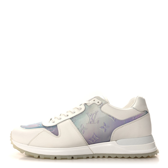 LOUIS VUITTON Iridescent Textile Monogram Calfskin Mens Run