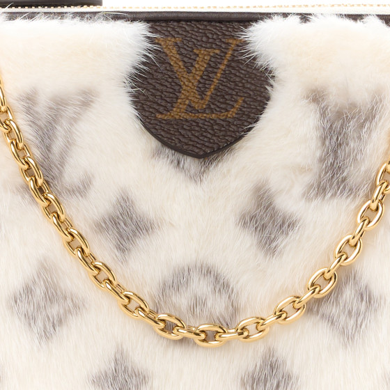 【希少】 LOUIS VUITTON LV Monogram Milla Vintage ミンク LOUIS VUITTON Monogram Mink Neo Pochette Milla Vision White