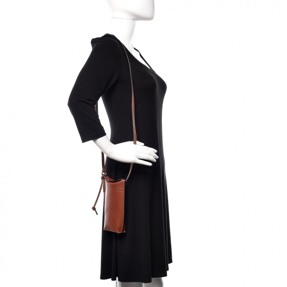 LOEWE Smooth Calfskin Gate Pocket Rust 501830 | FASHIONPHILE