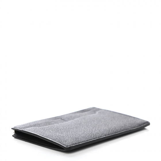 HERMES Epsom City Zipped Wallet Black 1146197 | FASHIONPHILE