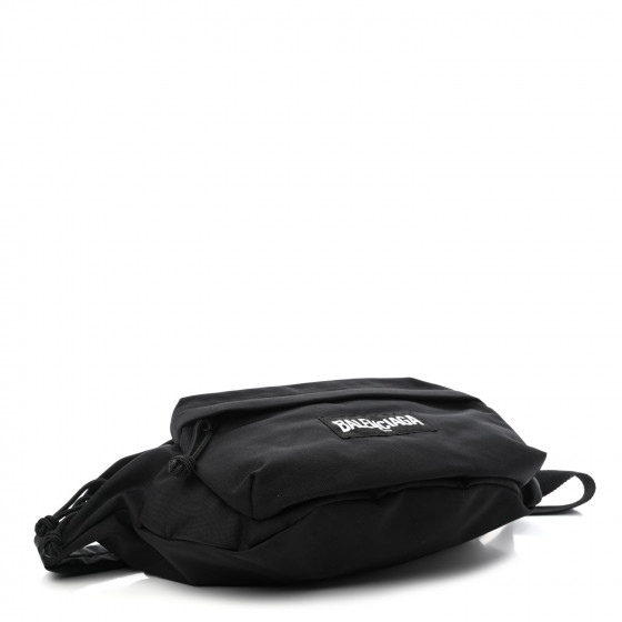 BALENCIAGA Nylon Oversized XXL Beltpack Black 840509