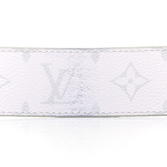 Louis Vuitton ホワイト ベルト ホワイト（白）系 Louis Vuitton MONOGRAM(ルイヴィトン